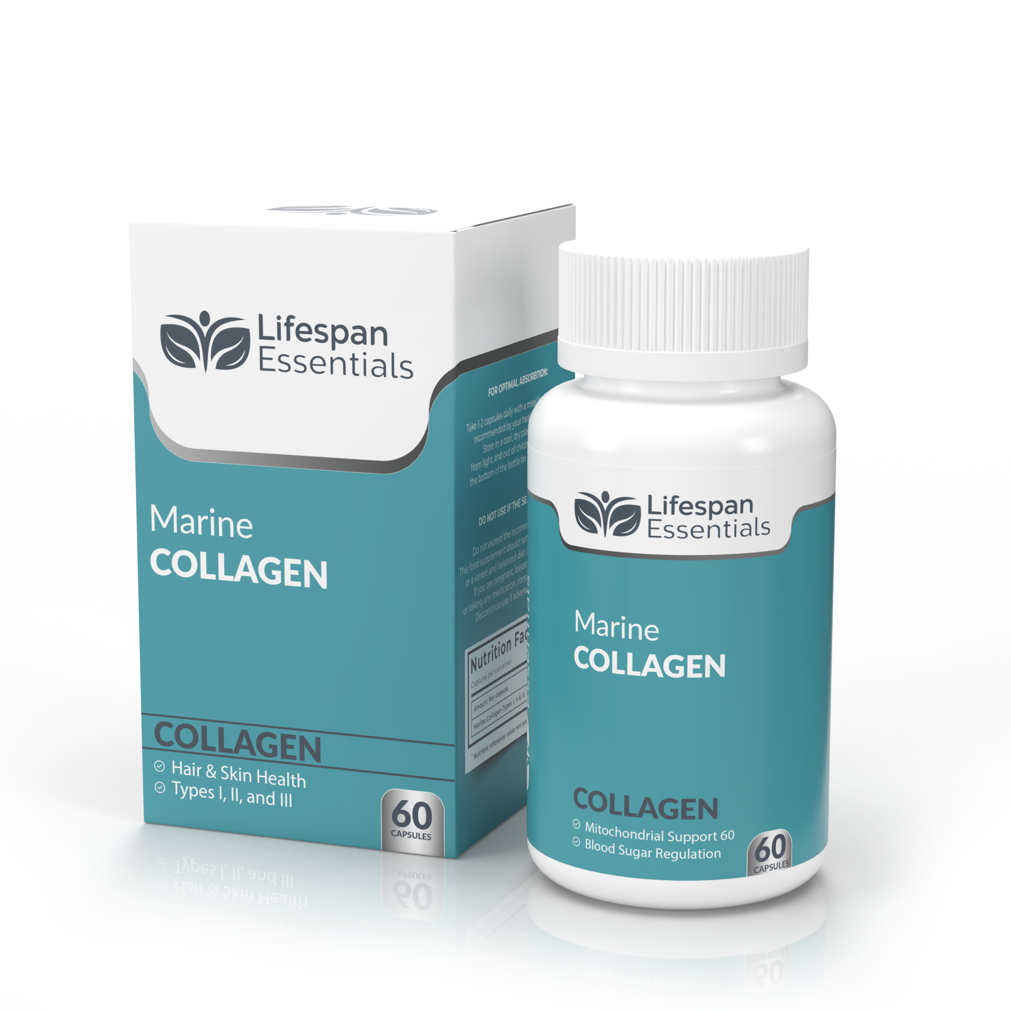 Marine Collagen box + bottle blankNOUK